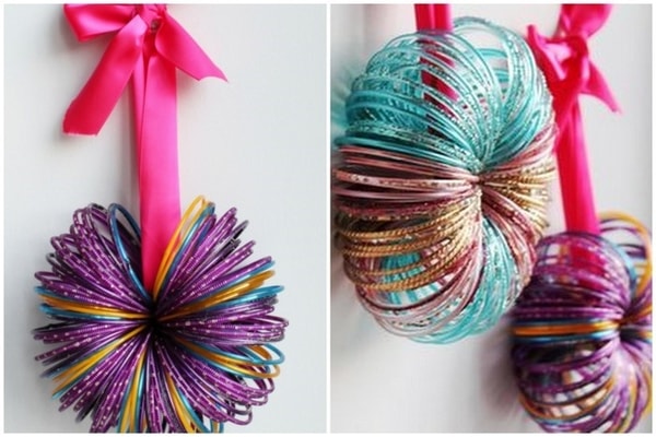 wall hanging bangles for decoration